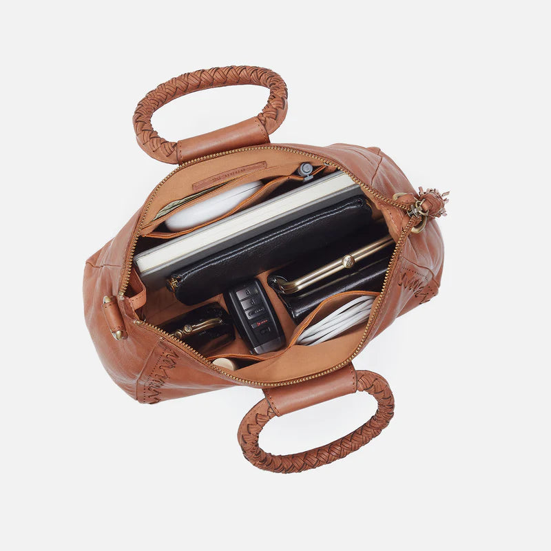 Hobo Sheila Medium Satchel Harvest Wheat