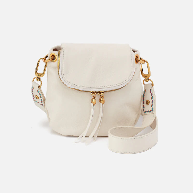 Hobo Fern Zip-Flap Crossbody Coastal Cloud