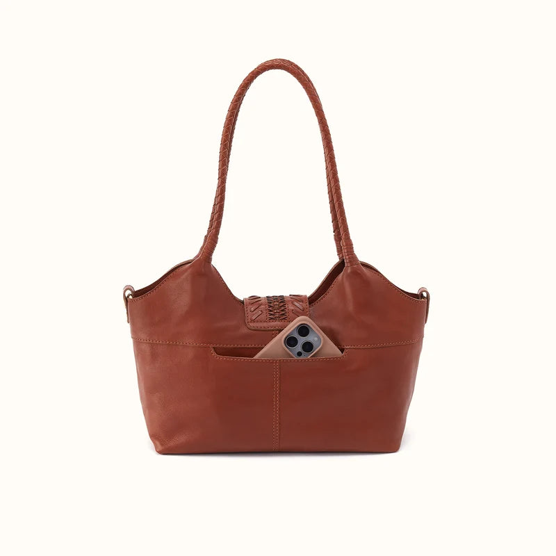 Hobo Foundery Small Tote Kindling Brown