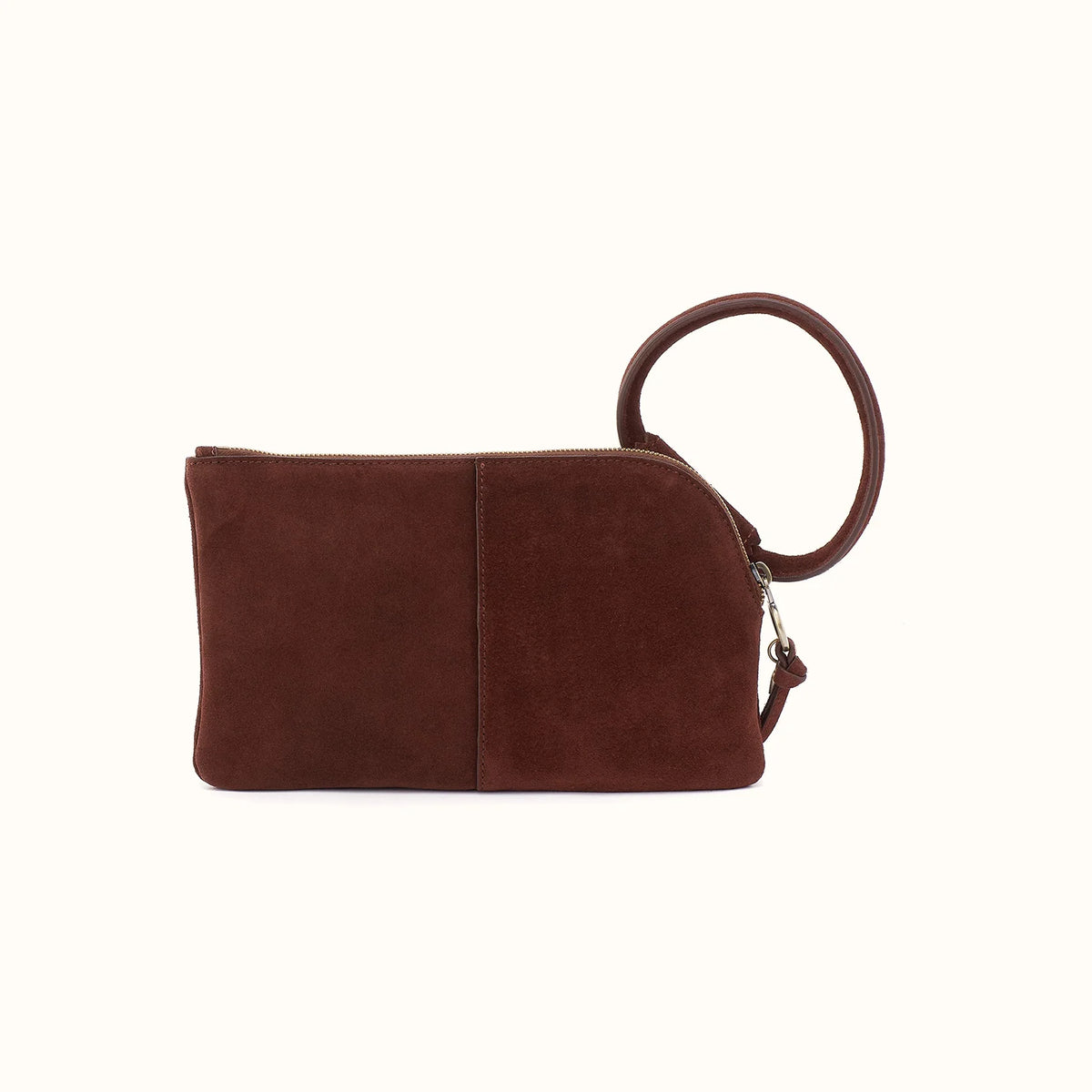 Hobo Sable Wristlet Chocolate