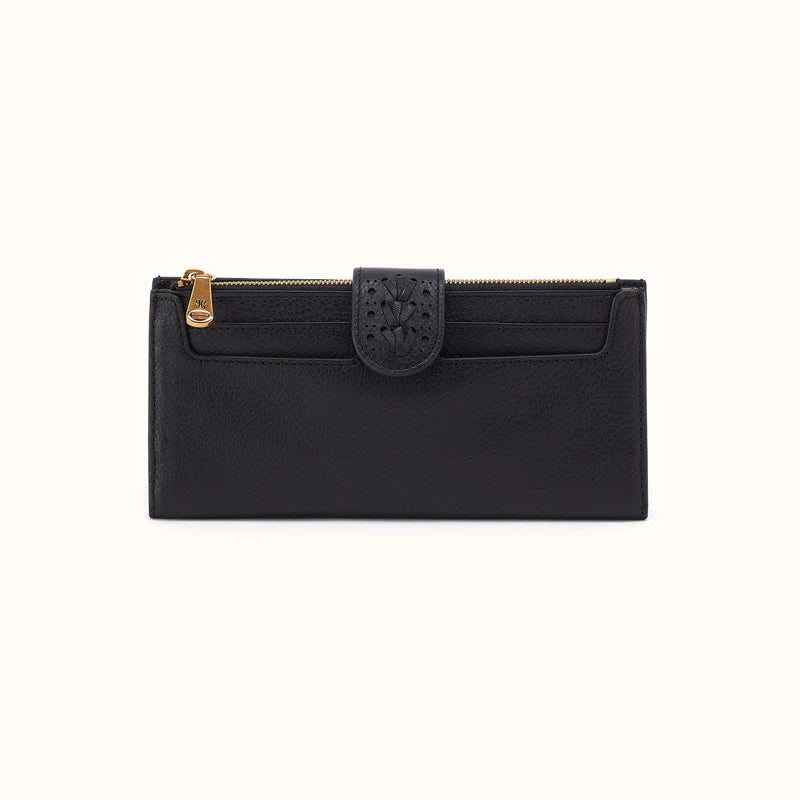 Hobo Dunn Continental Wallet Black