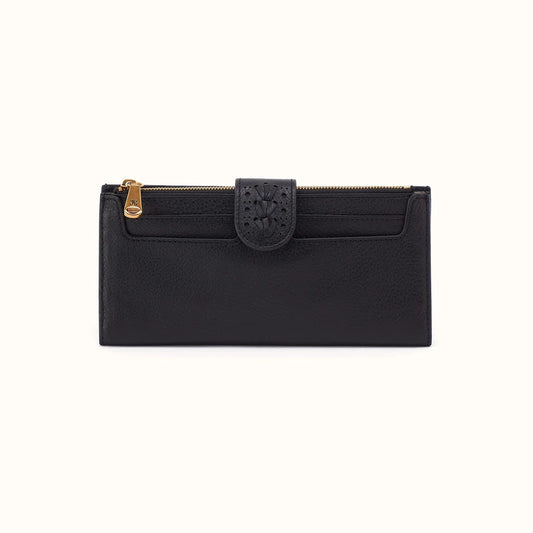 Hobo Dunn Continental Wallet Black