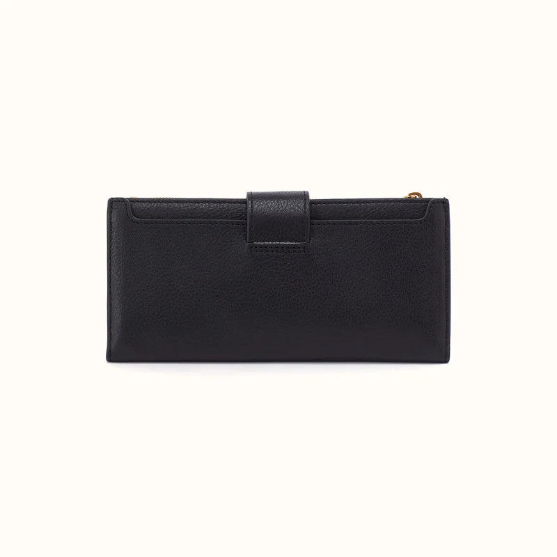 Hobo Dunn Continental Wallet Black