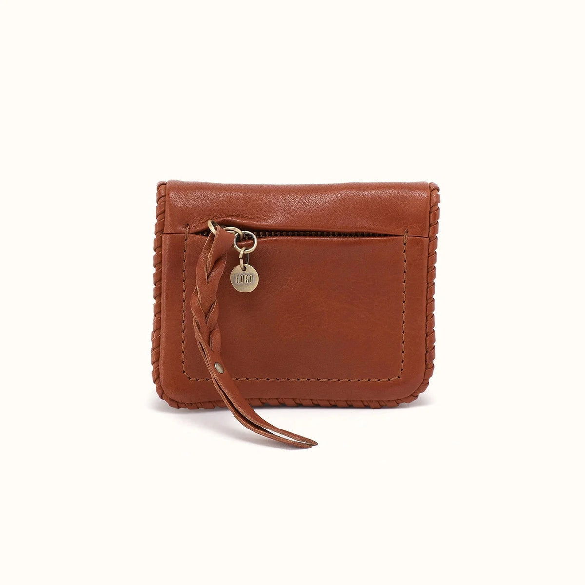 Hobo Lumen Mini Wallet Kindling Brown