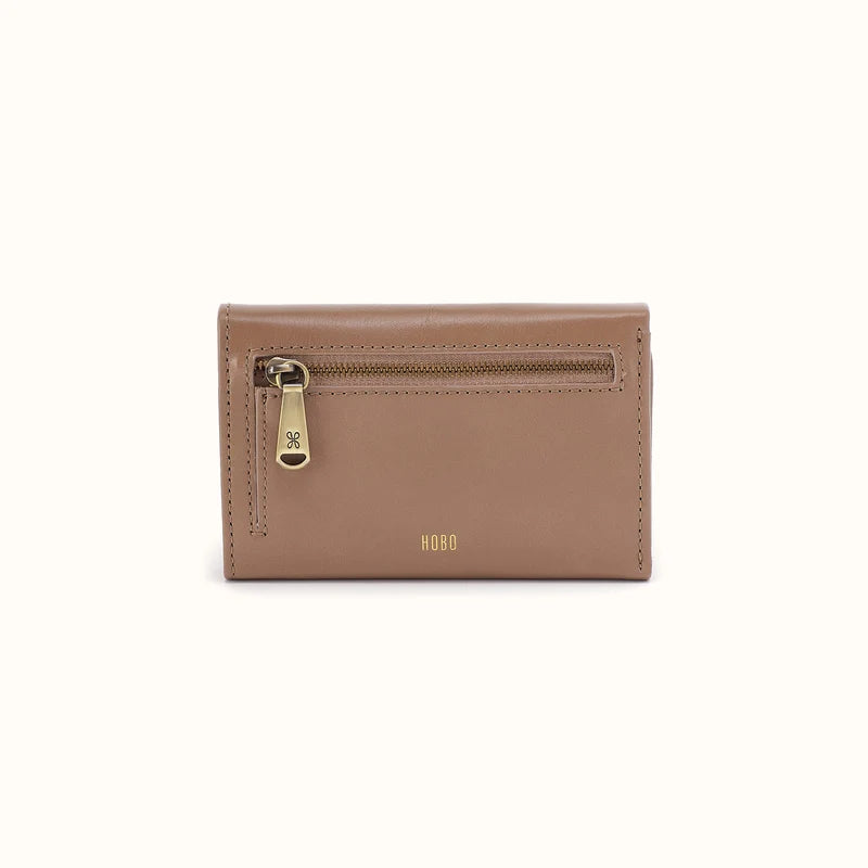 Hobo Jill Trifold Wallet Woodsmoke