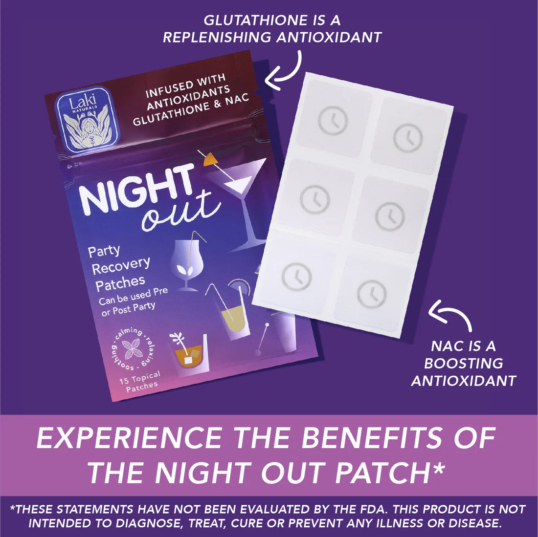 Night Out Patch for Hangovers
