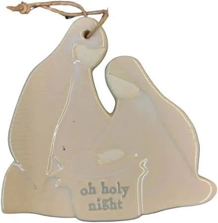 Ceramic Nativity Ornaments