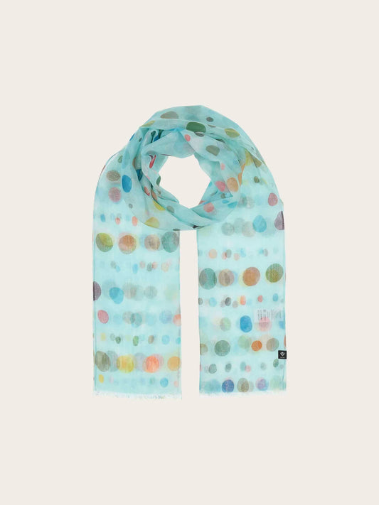 Scarf In A Colorful Dot Design