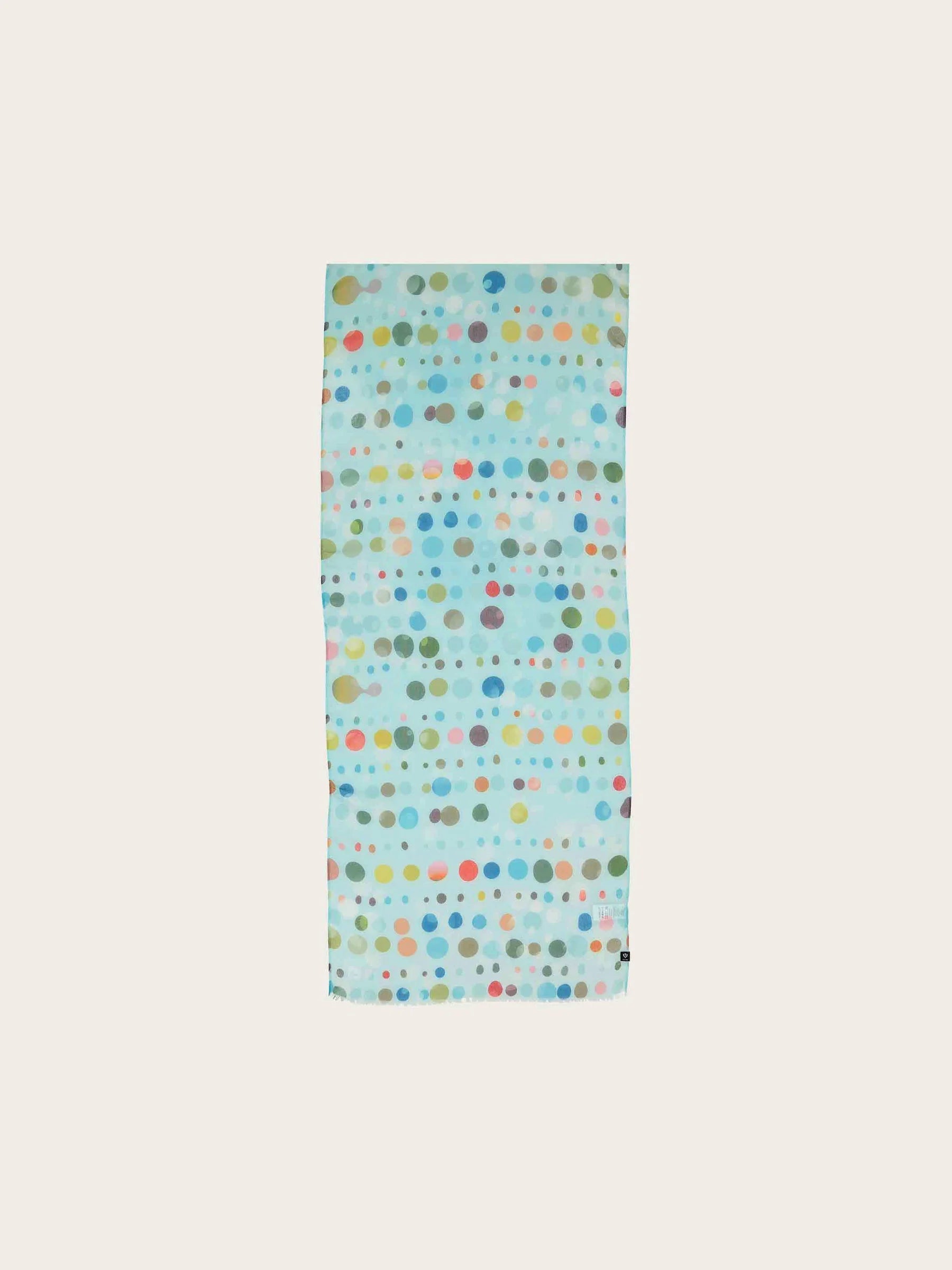 Scarf In A Colorful Dot Design