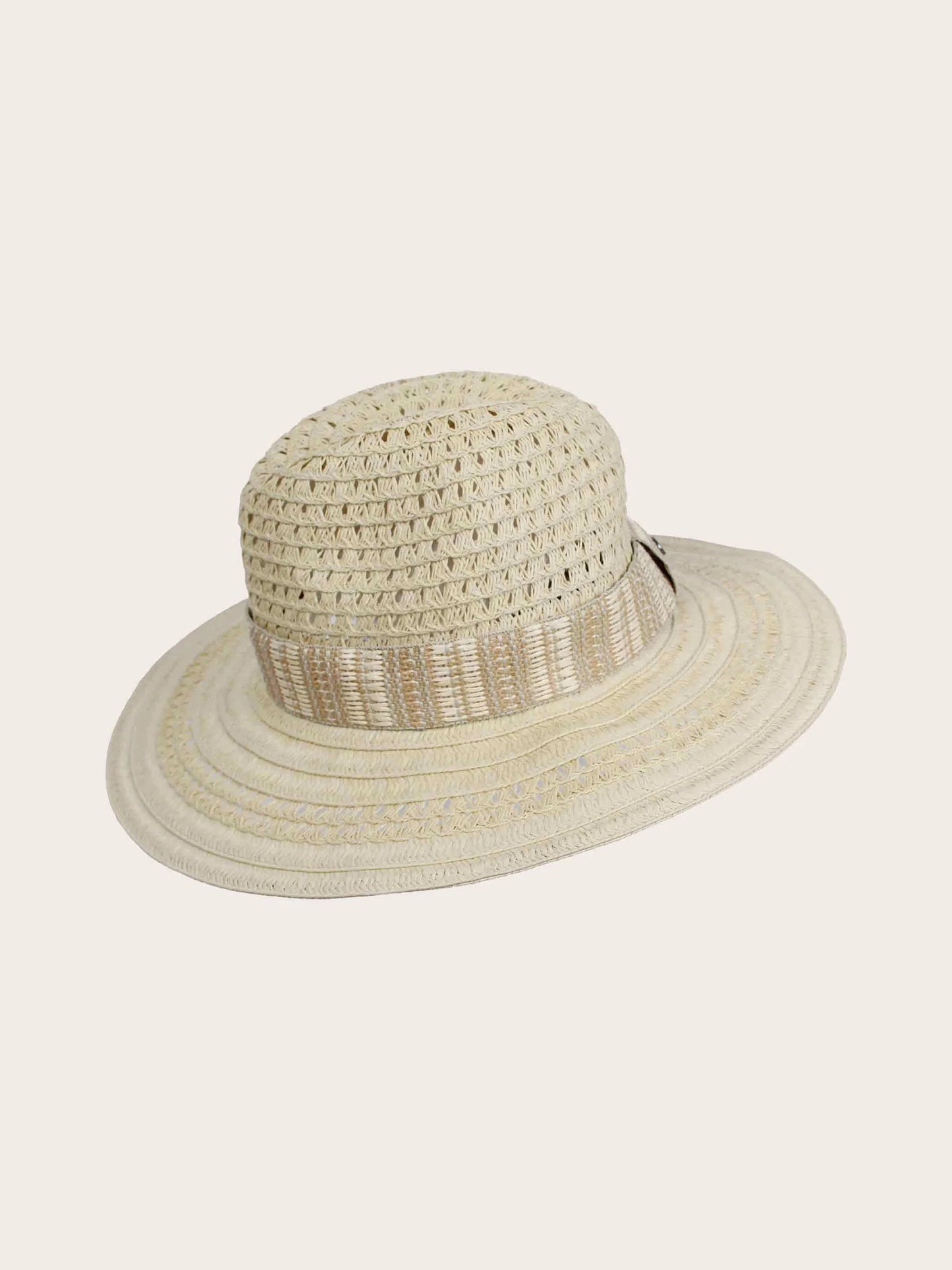 Loevenich Fedora With Straw Hatband