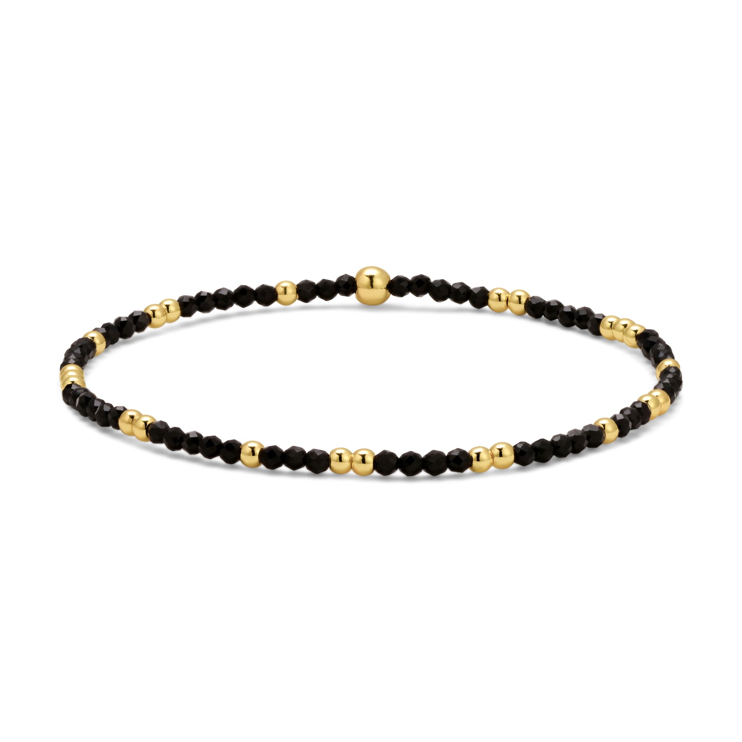 Petite Crystal & Gold Bracelets