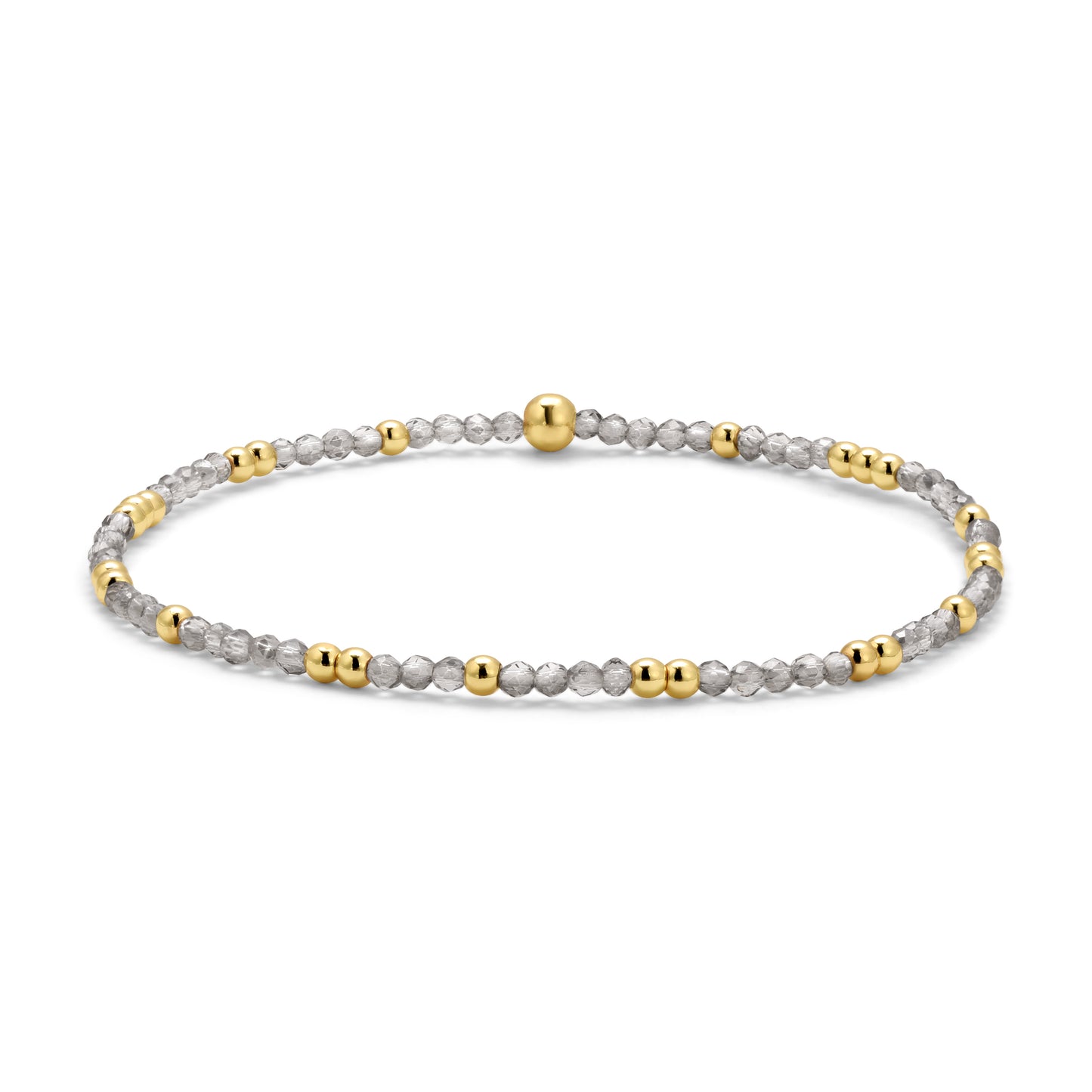 Petite Crystal & Gold Bracelets