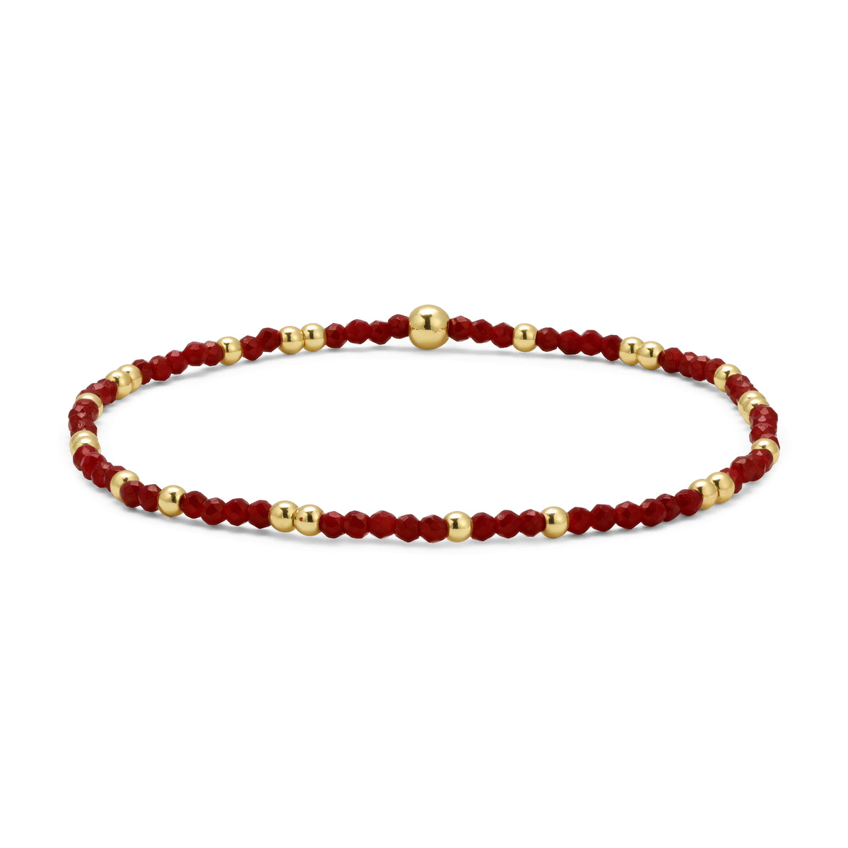 Petite Crystal & Gold Bracelets