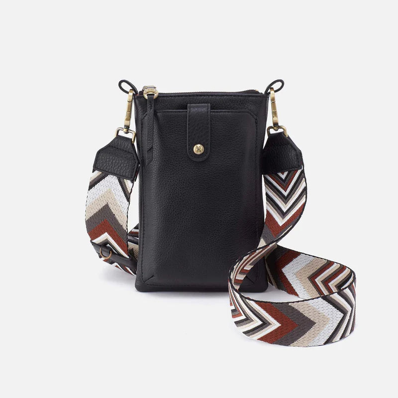 Hobo Cass Phone Crossbody Black