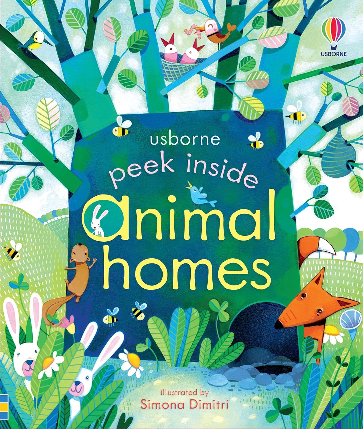 Peek Inside Animal Homes: A Lift-the-Flap Book