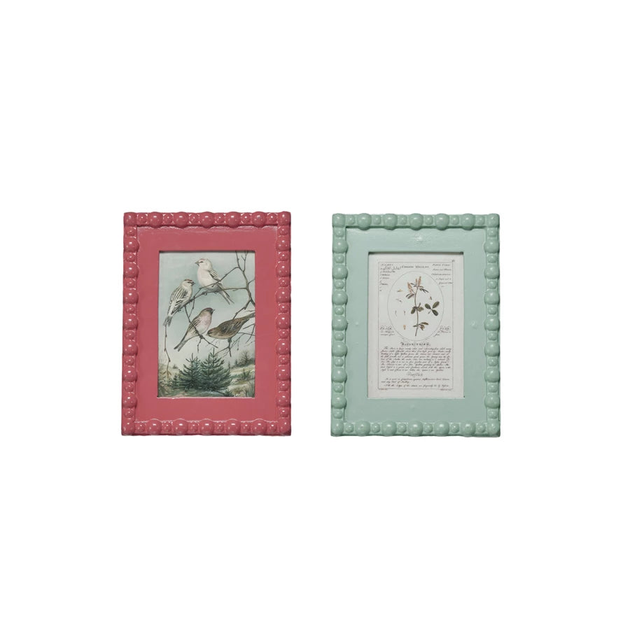 Picture Frame With Vintage Reproduction Image