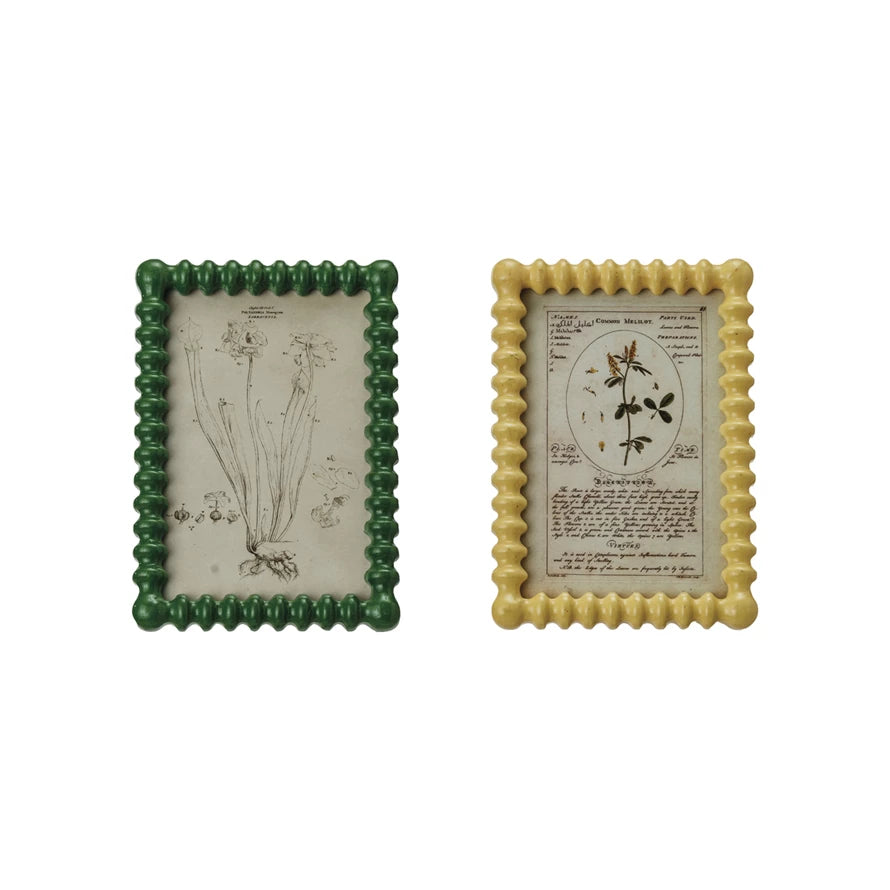 Picture Frame With Vintage Reproduction Image