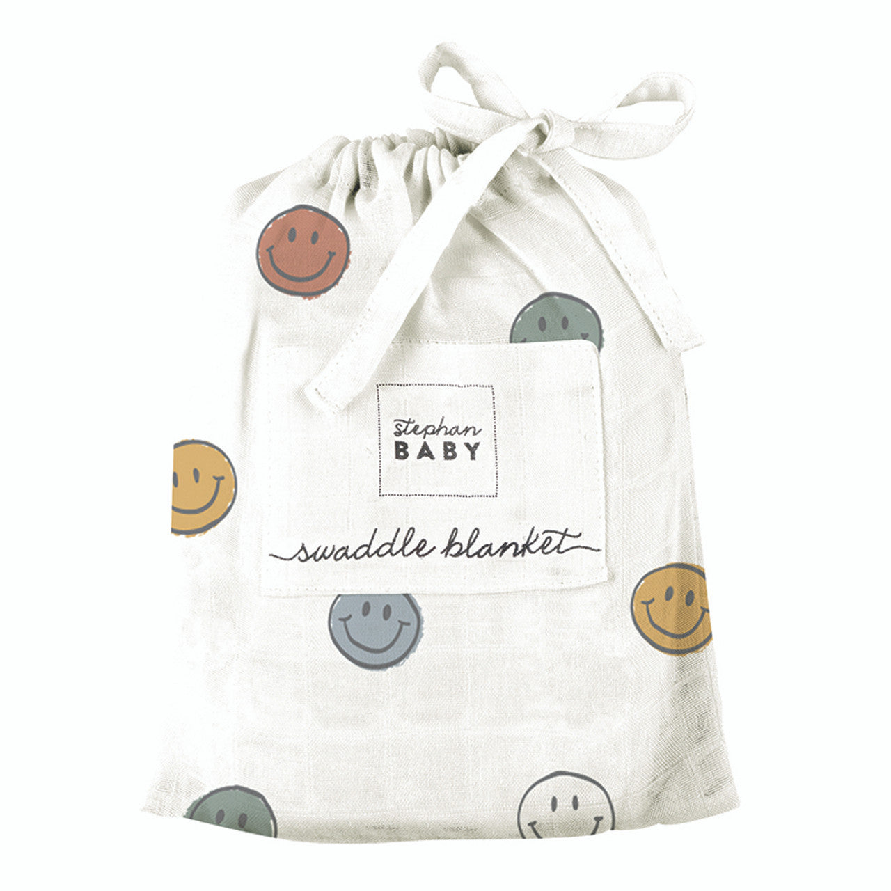 Swaddle Blanket - Smiley Faces