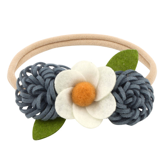 Headband - Daisy/Blue