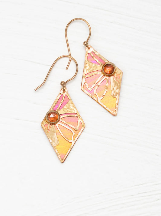 Holly Yashi Drew Earrings Sunset