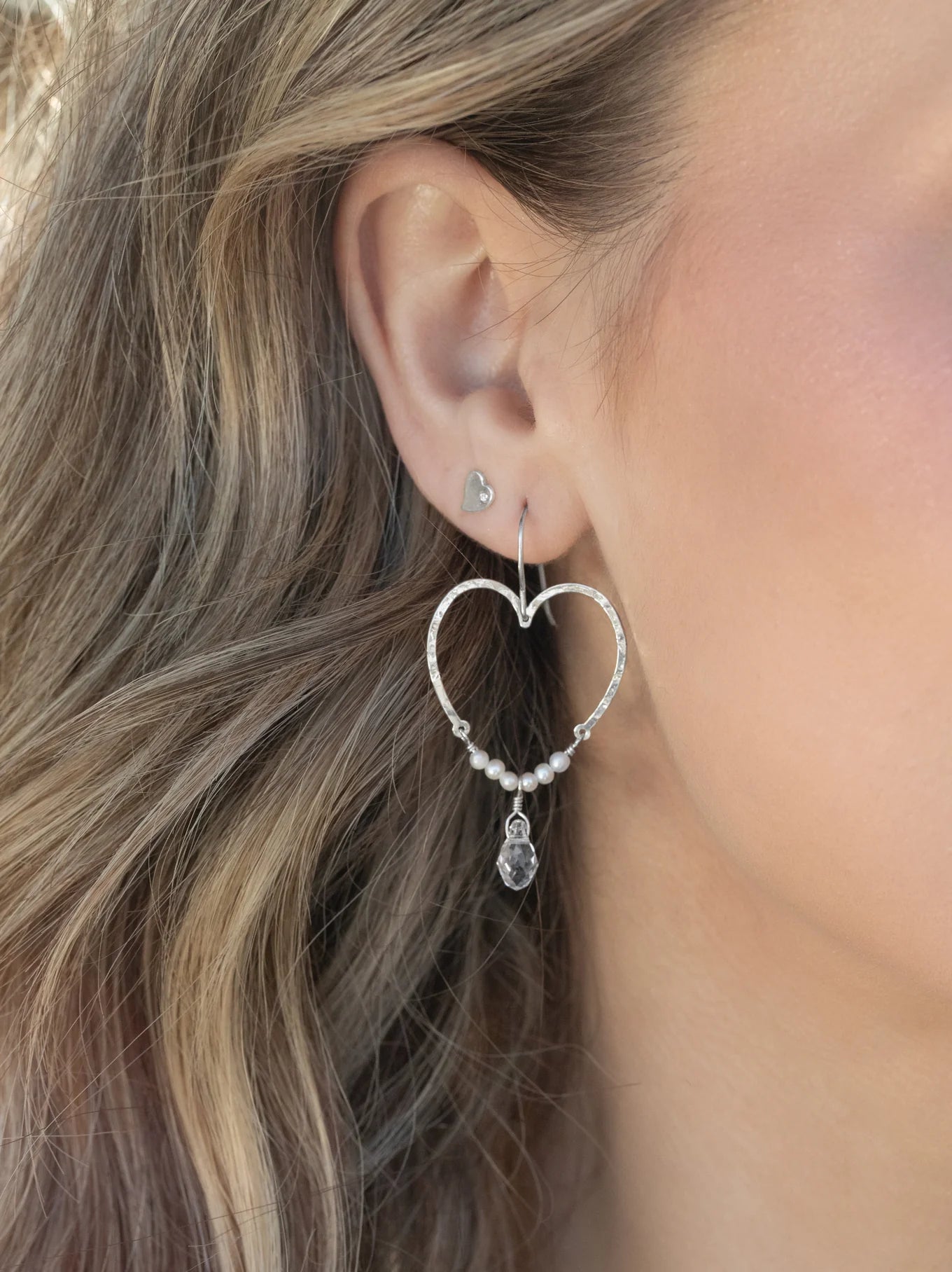 Holly Yashi Amore Heart Earrings