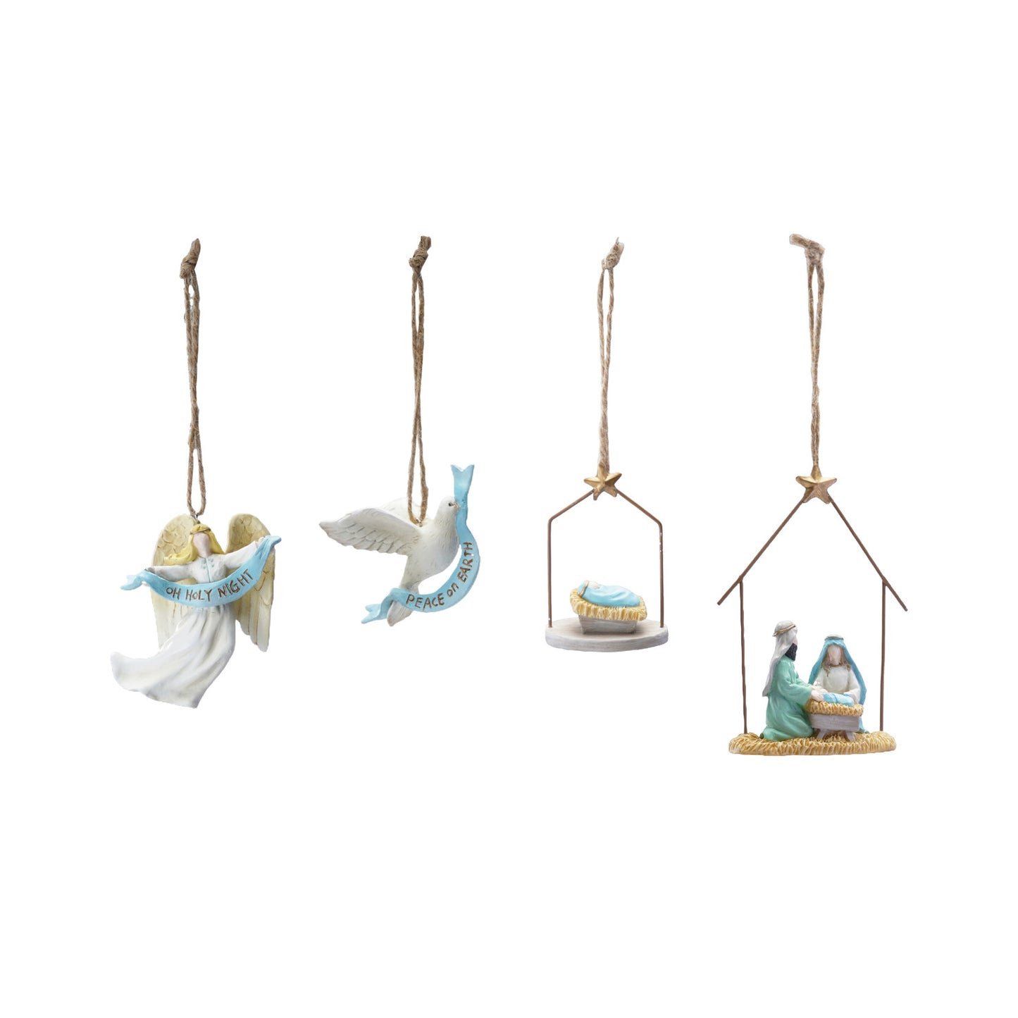 Resin Holiday Icon Ornament