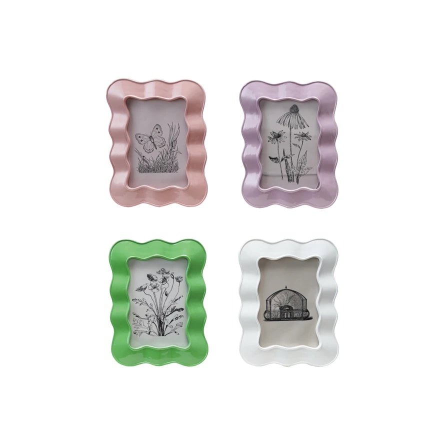 Resin Wavy Photo Frame – Emma Downtown