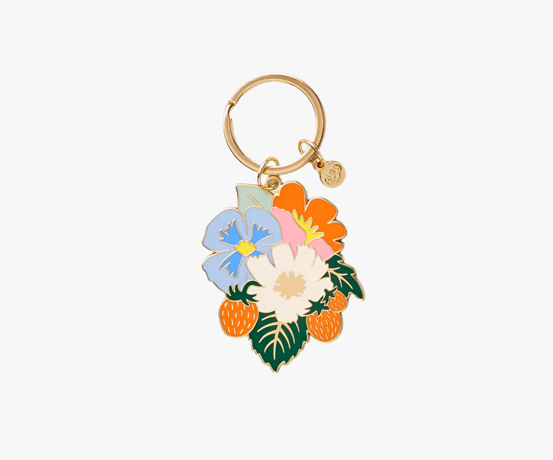 Rifle Paper Co. Enamel Keychain