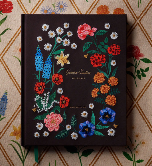 Rifle Paper Embroidered Sketchbook