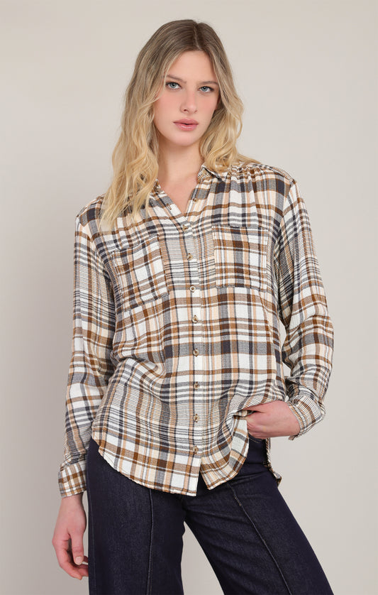 Room 34 Plaid Shirt