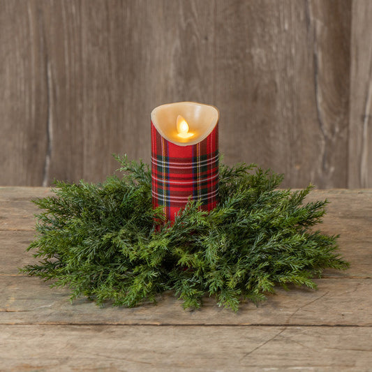 Cedar Candle Ring