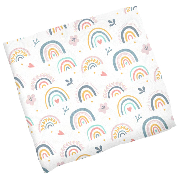 Muslin Blankets Rainbow