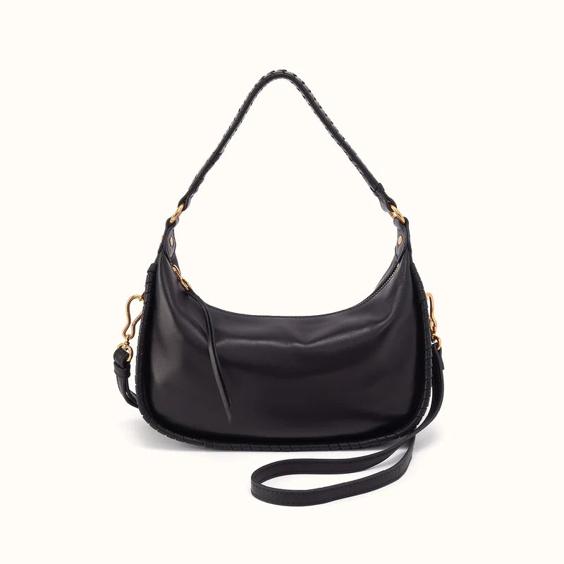 Hobo Mia Crescent Hobo Purse Black