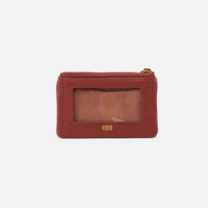 Hobo Lumen Card Case Rust