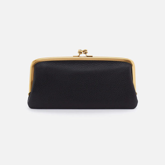 Hobo Cora Large Frame Wallet Black