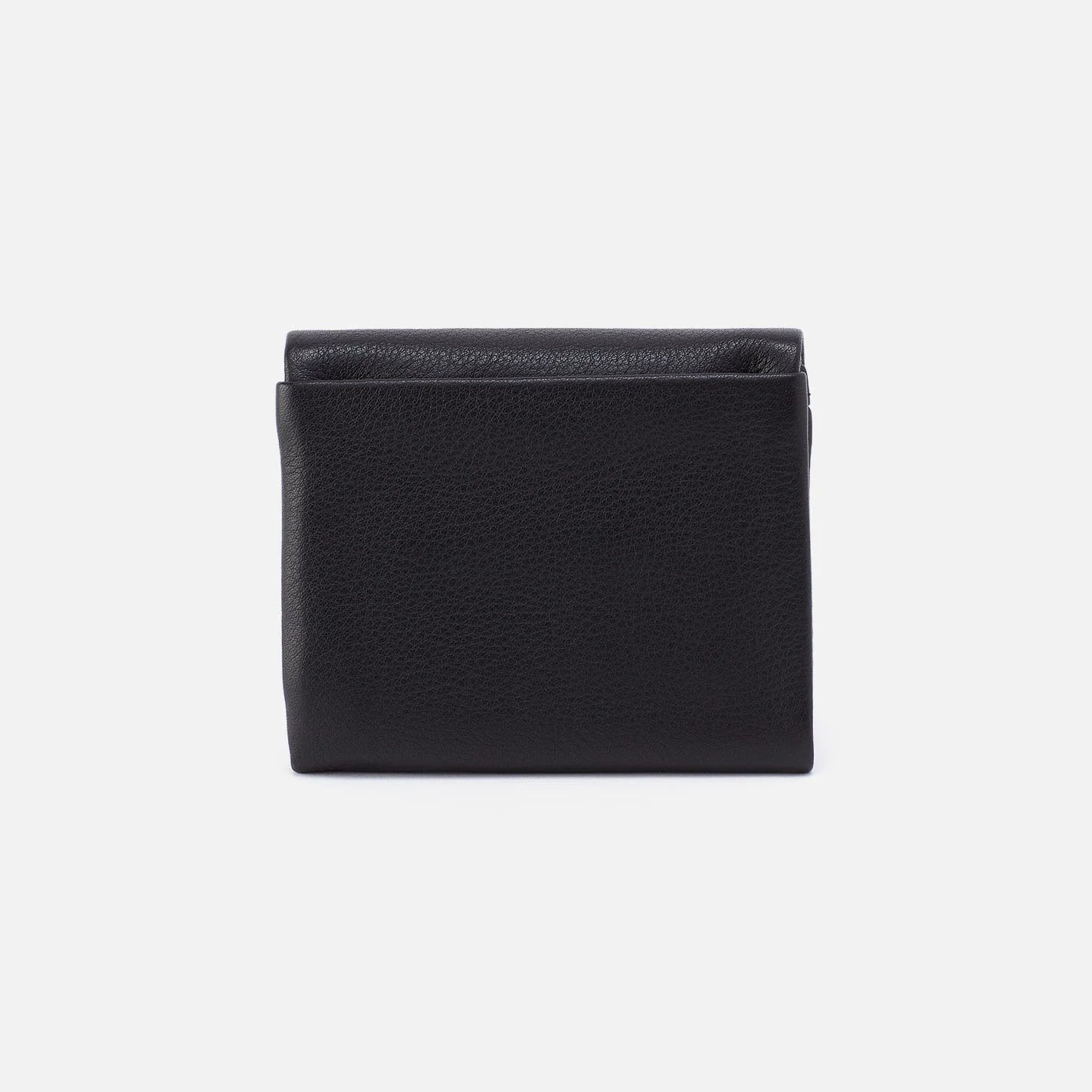 Hobo Fern Medium Trifold Wallet Black