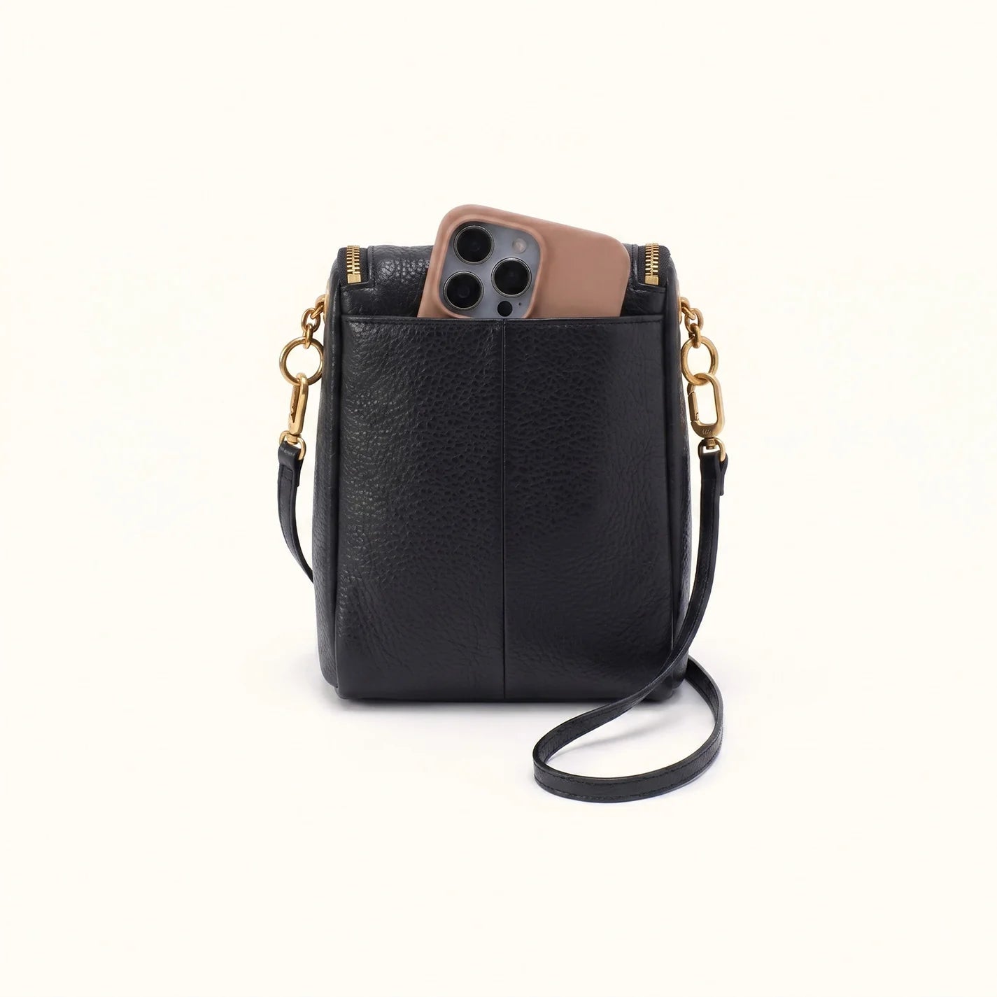 Hobo Fern Duo Crossbody Black