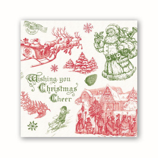 It's Christmastime Luncheon Napkin