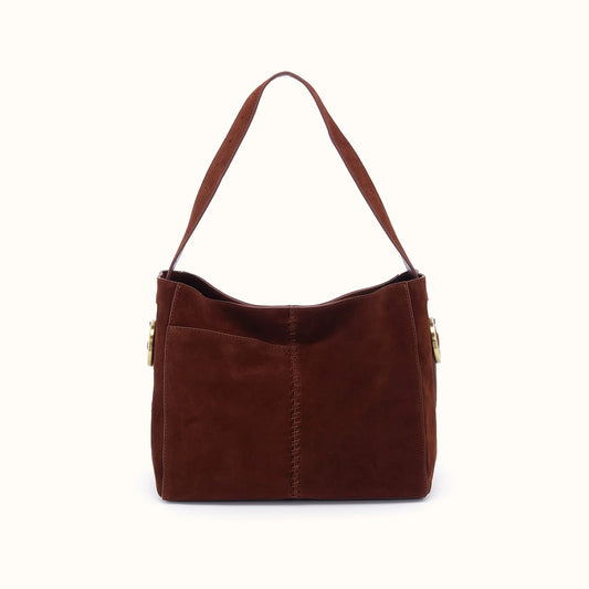 Hobo Render Shoulder Purse Chocolate
