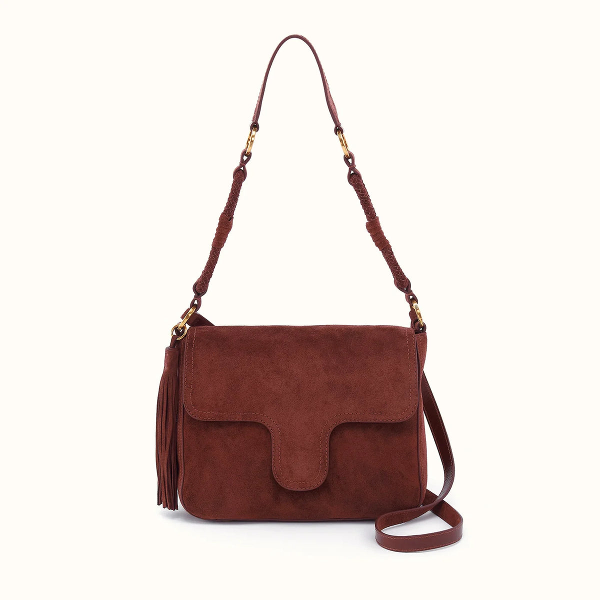 Hobo Rogue Shoulder Purse Chocolate