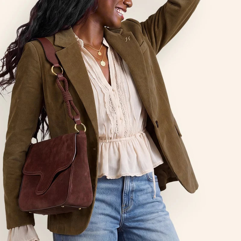 Hobo Rogue Shoulder Purse Chocolate