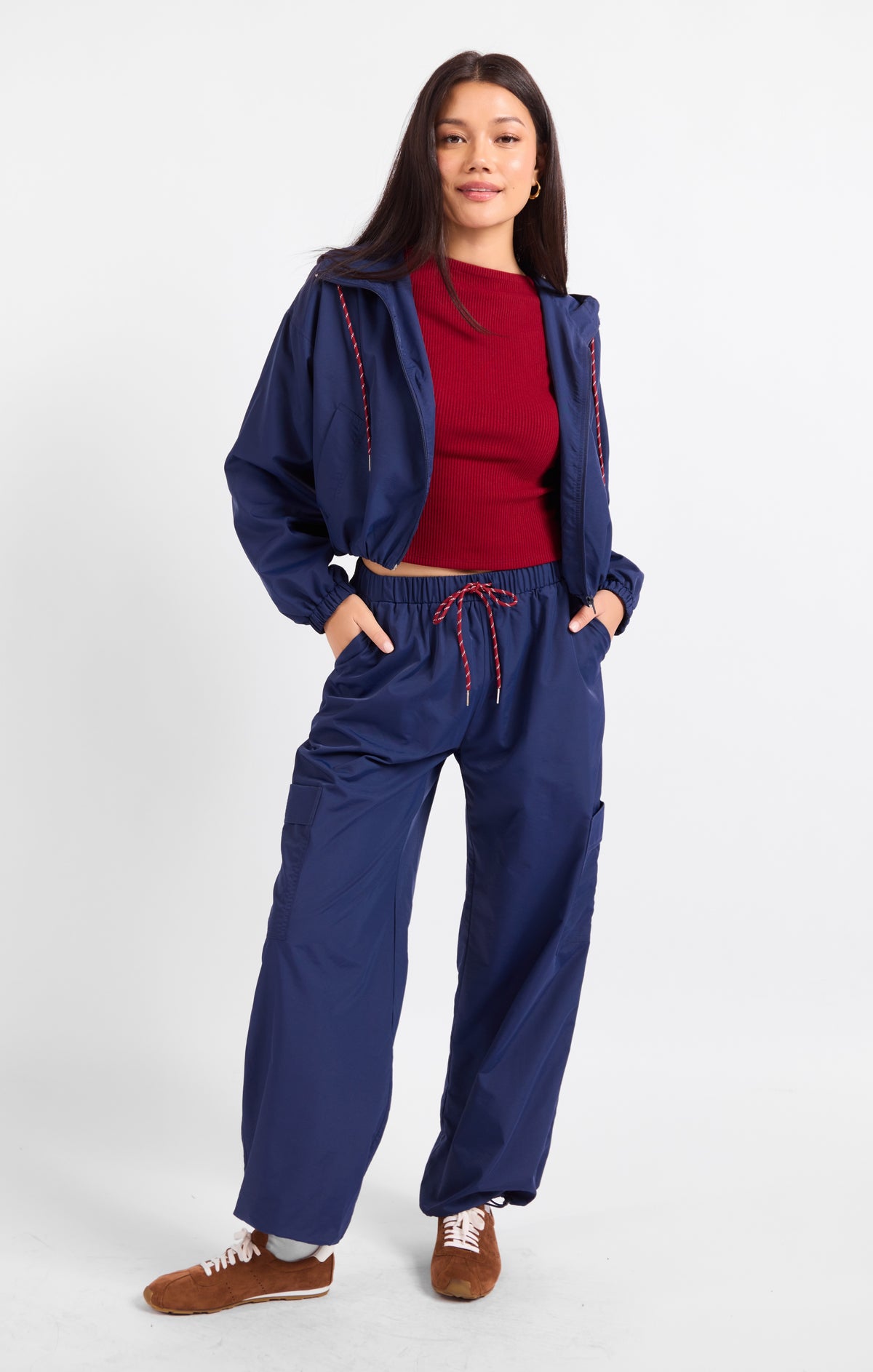 Sadie & Sage Quick Run Cargo Pants