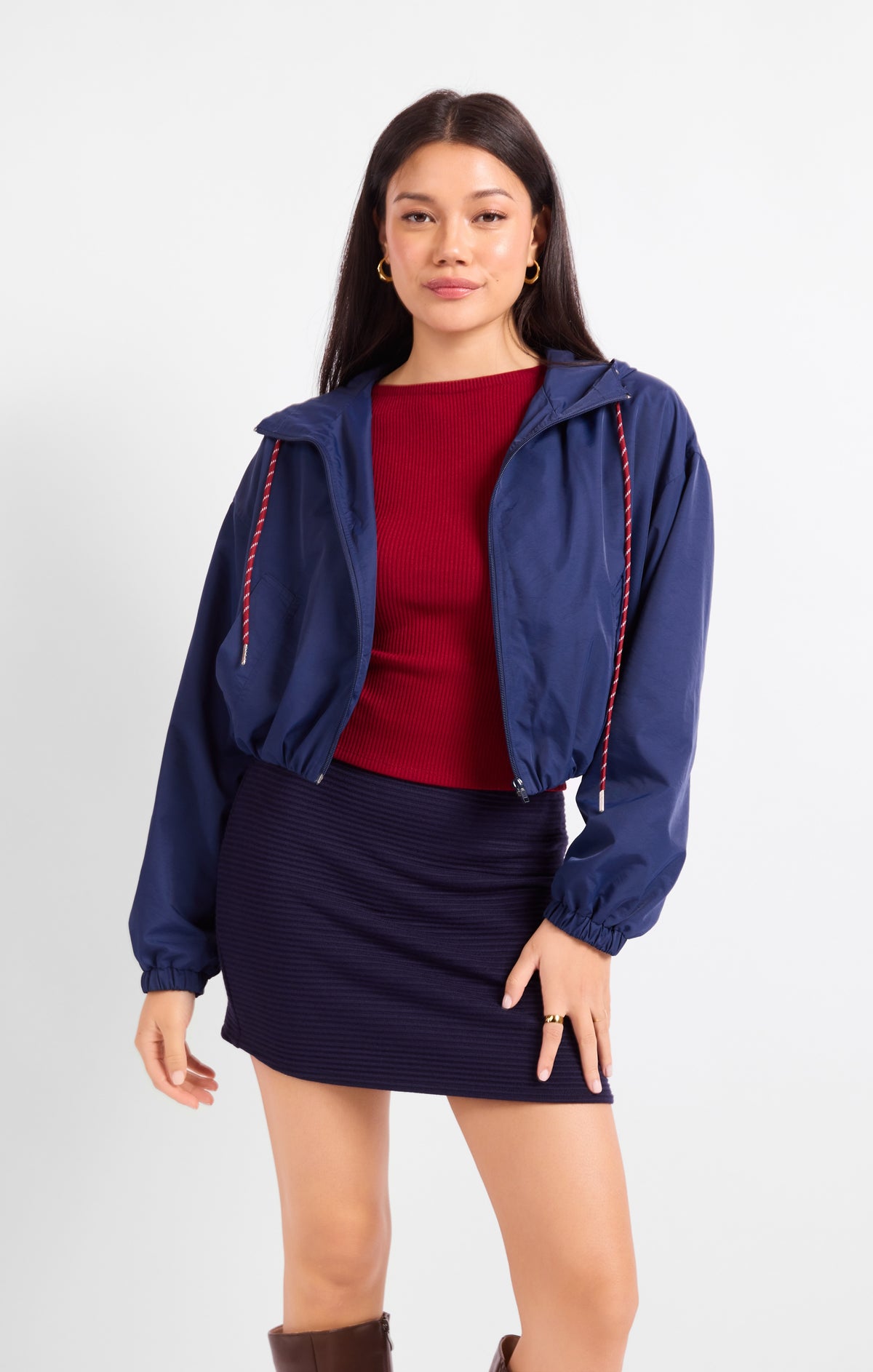Sadie & Sage Quick Run Wind Breaker Jacket