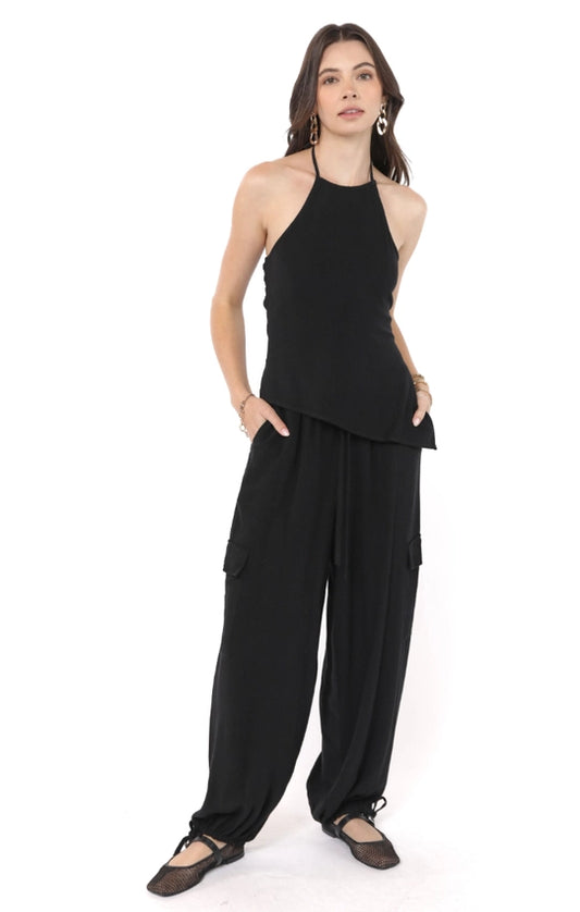Sadie & Sage Sugarloaf Pants With Cargo Pockets