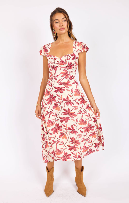 Sage The Label Prairie Midi Dress