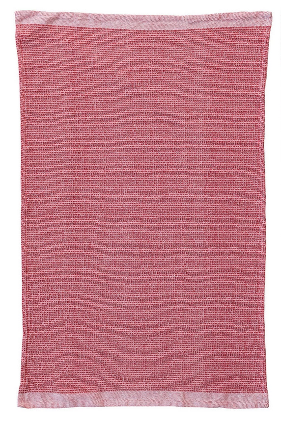 Stonewashed Cotton Waffle Weave Tea Towel