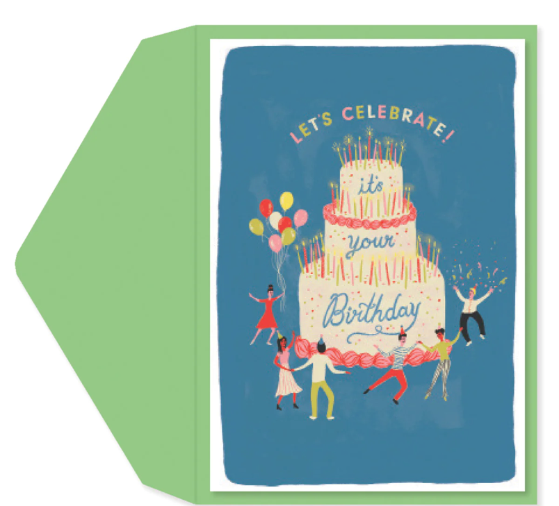 Let's Celebrate! Birthday Card