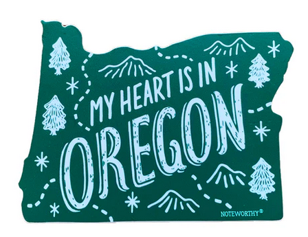 Oregon State Sticker