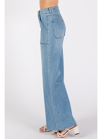 L.T.J. Jenna Extra Wide Leg Jeans