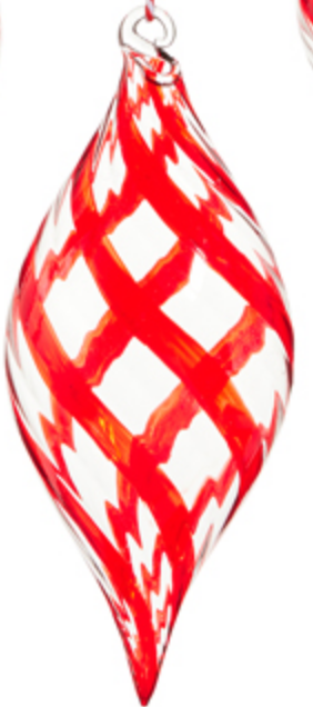 Peppermint Swirl Ornament